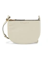 Marc Jacobs Supple Group Leather Crossbody Bag In Cocoon