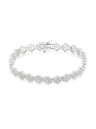 Effy Eny Women's Sterling Silver Diamond Bracelet