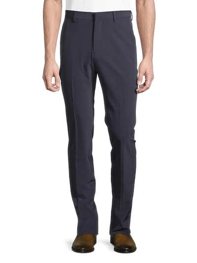 Theory Men's Zaine Saronni Tech Regular-fit Pants In Air Force Blue