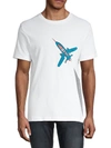 FRENCH CONNECTION MEN'S ROCKET GRAPHIC T-SHIRT,0400013860330