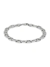 SAKS FIFTH AVENUE MADE IN ITALY MEN'S STERLING SILVER MARINER CHAIN BRACELET,0400014381104