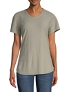 James Perse Women's Crewneck Cotton Modal T-shirt In Maine