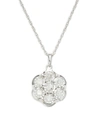 Effy Eny Women's Sterling Silver & 0.46 Tcw Diamond Necklace In Silver