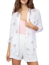 Rails Women's Charli Printed Top In Gold Scallop Shells