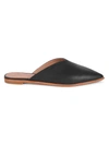 MADEWELL WOMEN'S EMILIA LEATHER FLAT MULES,0400014046225