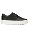 Vince Women's Benfield Leather Platform Sneakers In Cafe Aulait