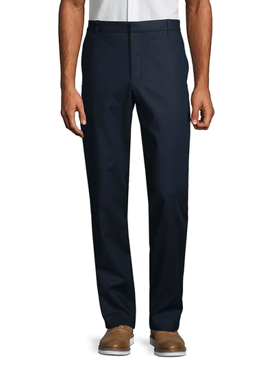 Vince James Classic-fit Chino Trousers In Black