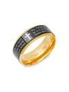 ANTHONY JACOBS MEN'S PRAYER STAINLESS STEEL BAND RING,0400014192534