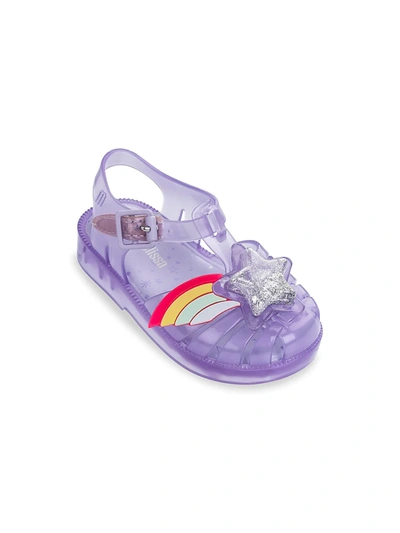 Mini Melissa Baby Girl's, Little Girl's & Girl's Possession Ii Jelly Sandals In Purple