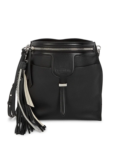 Tod's Women's Leather Shoulder Bag In Black