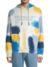 ELEVENPARIS MEN'S TIE-DYE OVERSIZED HOODIE,0400014308538