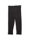 Threads 4 Thought Little Girl's & Girl's Performance Recycled Fabric Leggings In Jet Black
