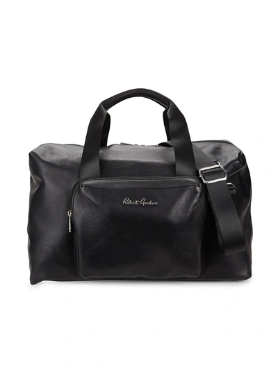 Robert Graham Men's Vashem Leather Duffel Bag In Black
