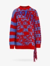 Stella Mccartney Women's Crew Neck Sweater | Size 40 | 603712 In Red