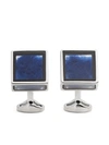 ERMENEGILDO ZEGNA SQUARE-SHAPE CUFFLINKS