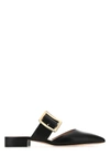 BALLY BALLY JEMINA BUCKLED FLAT MULES