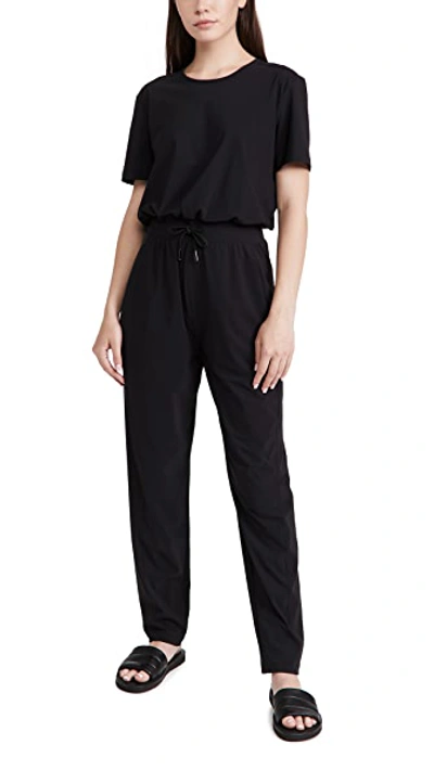 Sweaty Betty Explorer Drawstring Jumpsuit In Black