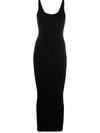 Remain Birger Christensen Elvirah Cutout Back Midi Dress In Black