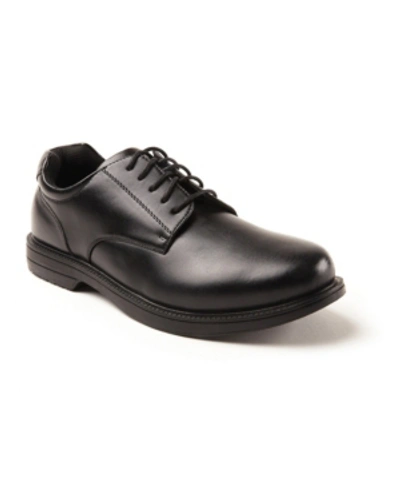 Deer Stags Men's Crown Water Resistant Dress Casual Oxford Shoe In Black
