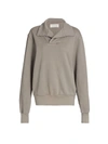 Les Tien Yacht Fleece Pullover Sweatshirt In Dove