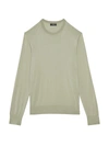 Theory Wool Pullover In Endive