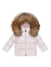 MONCLER BABY GIRL'S & LITTLE GIRL'S K2 LAQUÉ DOWN JACKET,400014270351