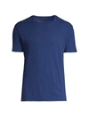 Atm Anthony Thomas Melillo Slub Cotton Crewneck Tee In Royal