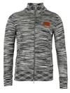 Palm Angels Mens Melange Grey X Missoni Slim-fit Stretch-knit Jacket Xl