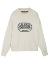 PALM ANGELS X MISSONI HERITAGE CREWNECK SWEATER OFF-WHITE
