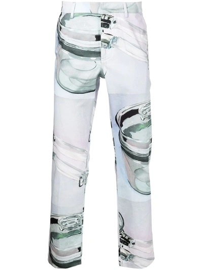 Rochambeau X Nick Farhi Pyrex-print Trousers In Mehrfarbig