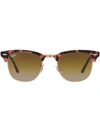 RAY BAN CLUBMASTER D-FRAME SUNGLASSES