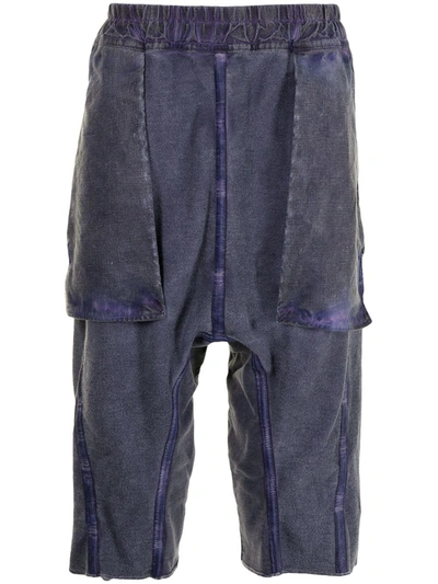 Isaac Sellam Experience Paresseux Cotton Shorts In Violett