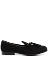 Lidfort Tassel Detail Loafers In Schwarz