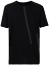 Isaac Sellam Experience Tape-detail Short-sleeved T-shirt In Schwarz