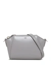 Givenchy Nano Antigona Sugar Leather Crossbody Bag In Grey