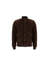 Valstar Leather Jacket In Caffe