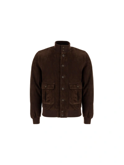 Valstar Leather Jacket In Caffe
