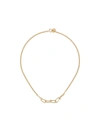 ANNELISE MICHELSON WIRE CHAIN GOURMETTE NECKLACE