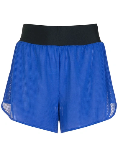 Lygia & Nanny Jog Olympia High-waisted Shorts In Blau