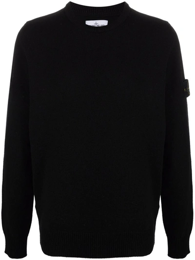 Stone Island Crewneck Sweater - 黑色 In Black