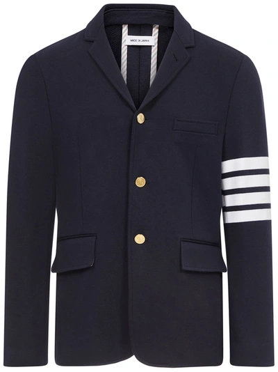 Thom Browne Jackets Blue In Navy