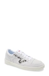 Vans Chalk Suede Snake Lowland Cc Sneakers In True White/ Pony