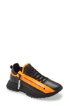 Givenchy Spectre Sneaker In Black/ Orange
