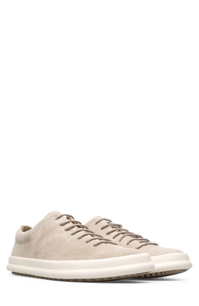 Camper Chasis Leather Sneaker In Medium Beige