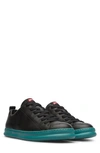 Camper Runner Leather Sneaker In Black