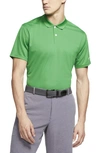 Nike Golf Victory Dri-fit Short Sleeve Polo In Classic Green,white