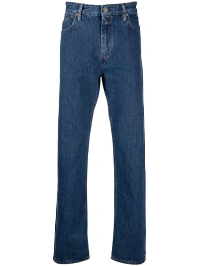 Closed Straight-leg Organic Cotton Jeans In Blue