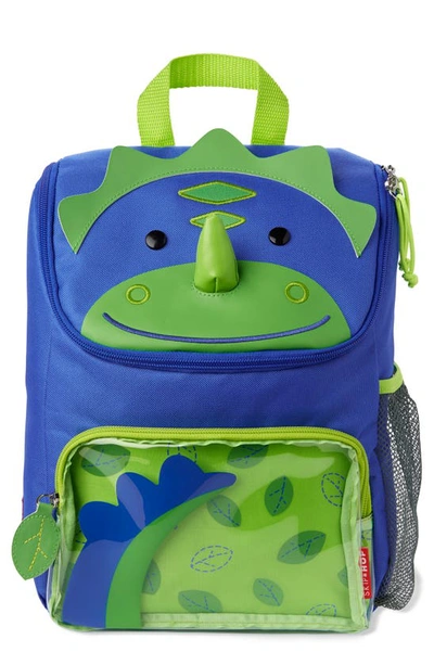 Skip Hop Babies' Zoo Dino Big Kid Backpack In Multicolor