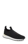 Michael Michael Kors Bodie Slip-on Sneaker In Black/ Black