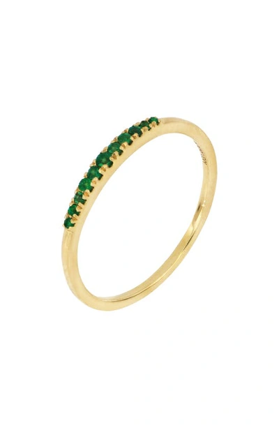 Bony Levy Gemstone Stacking Ring In 18k Yellow Gold